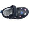 CLARKS COVE HEART T SHOE - NAVY F